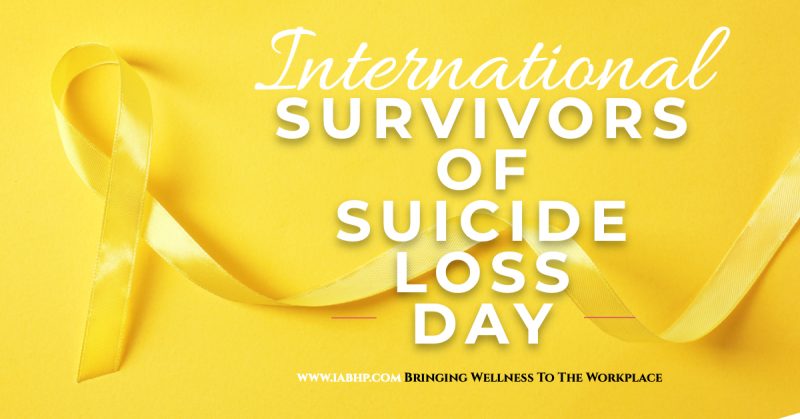 International Survivors of Suicide Loss Day