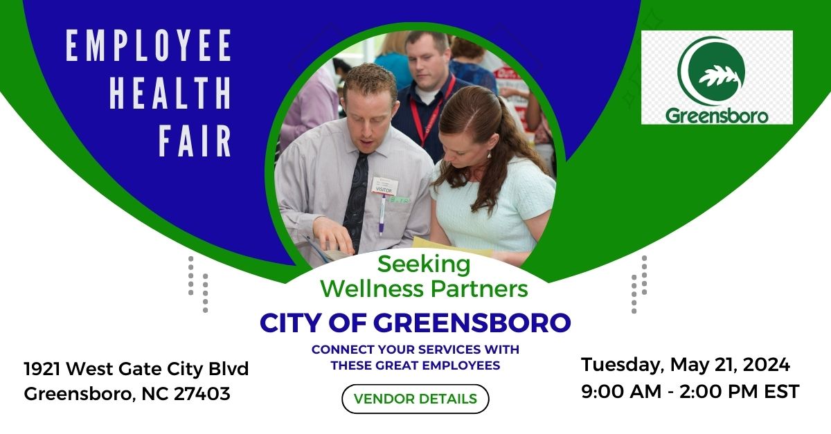 City of Greensboro 2024 Employee Health and Wellness Fair IAB Health